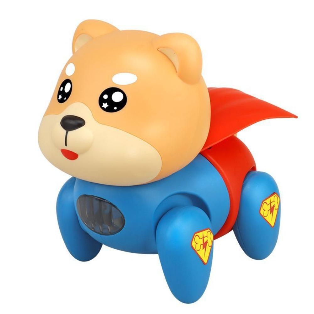 Plastic Electric Crawling Dog Puzzle Toy Children's Electric Pig Smart Dog Pet Toy Motor Skills