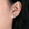 New Earring Sparkling Geometric Fine 14K Gold Filled Pear Piercing Zircon Waterdrop Fashion Drop Earring Gift Jewelry