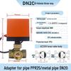Electric L-Type Copper Valve for HVAC, Underfloor Heating, and Irrigation Systems