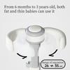 Baby standing bath device Infant child wash butt auxiliary stand foldable children's non-slip bath basin table