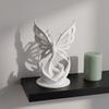 Hollow Twist Butterfly Statue Minimalist Desktop Art Ornament Abstract Butterfly Sculpture  Home