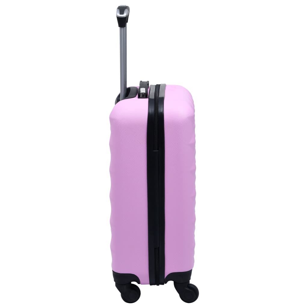 Hard shell Trolley Set 2 pcs. Pink ABS