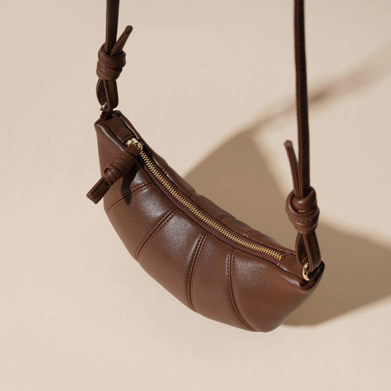 Сумка High Sense Niche, женская модная сумка-мессенджер в стиле ретро, сумка-круассан, женская сумка для пельменей в дорогу