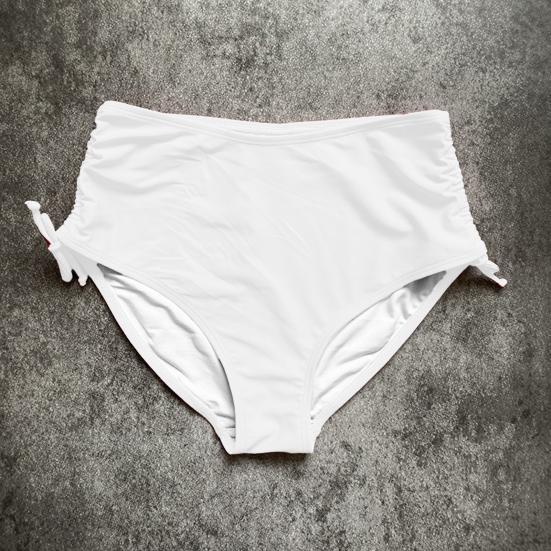 Женские шорты для плавания с V-образным вырезом, затягивающийся шнурок, купальник-бикини, регулируемый низ, присборенные по бокам шорты для плавания, купальный костюм, шорты для серфинга