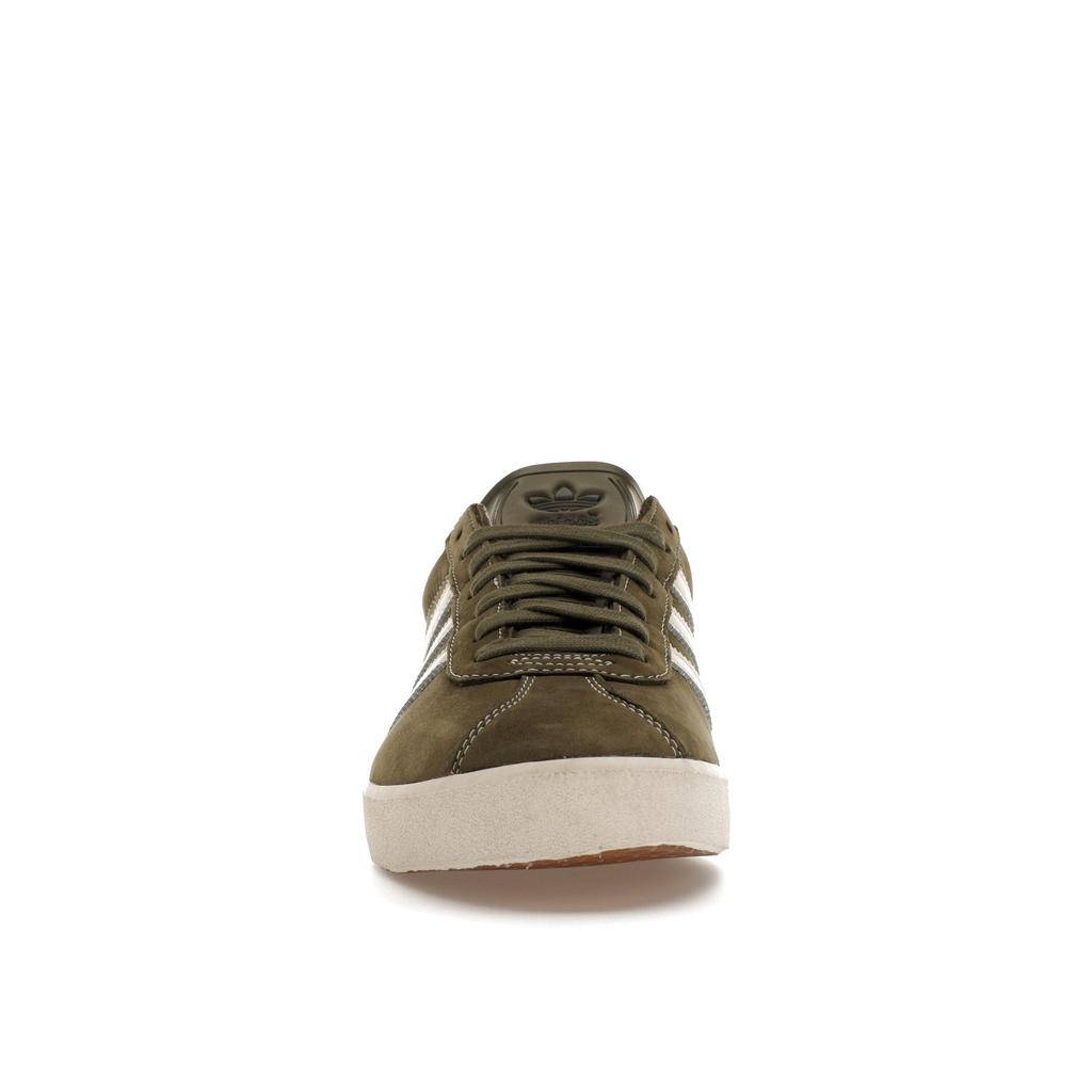 Adidas Кроссовки унисекс Gazelle 85 Olive Strata Зеленый мел-белый Wonder-White IG5006