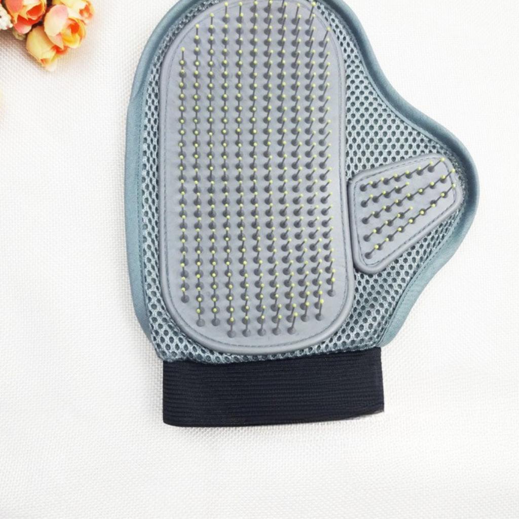 Pet Hair Removal Glove for Cats Dogs Shedding Hair Cleaning Tool Bath Brush Cat Hair Removal Gloves Grooming Brush