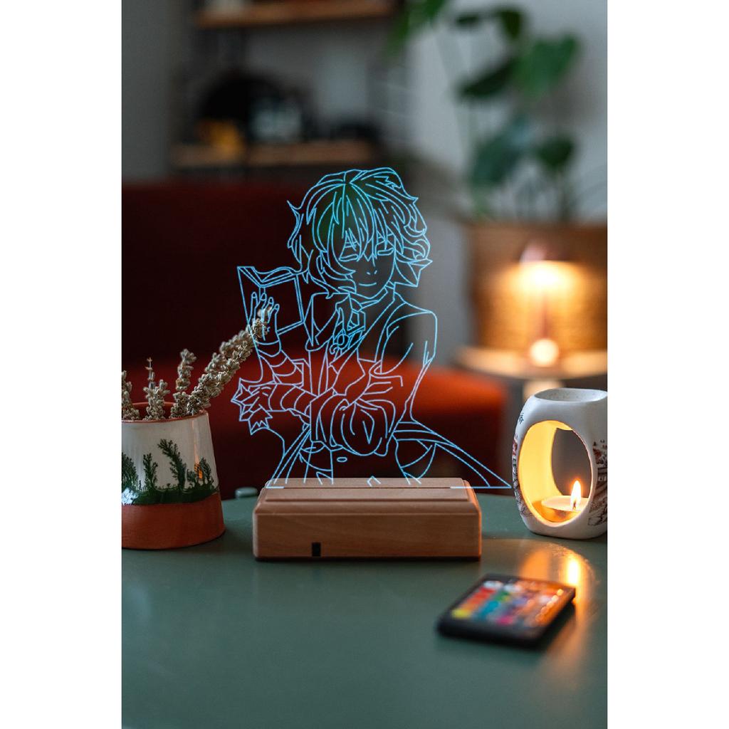 Bungo Stray Dogs Dazai Osamu 16-цветный ночник