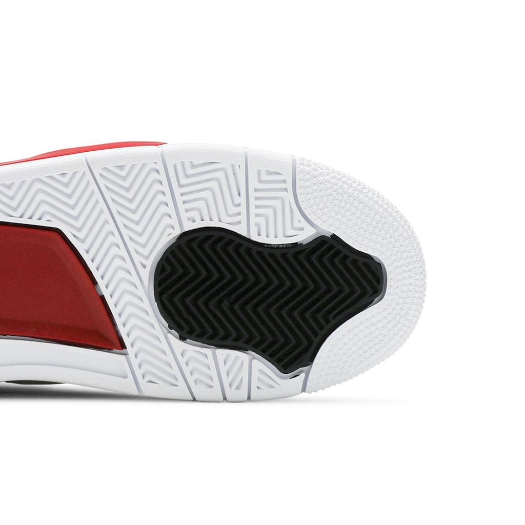 Air Jordan 4 Retro BG 'Alternate 89' (Unisex) White / Gym Red / Black Kids' Basketball Shoes 408452 106