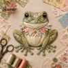 Креативные Наборы для Хобби Садовые Животные Пэчворк DIY Набор, Цветочная Ткань Шитье Милые Ретро Наборы Бабочка Птица Набор для Творчества для Взрослых, Домашний Фермерский Стиль