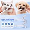 Cat Oral Cleaning Aid Pet Tooth Brushing Helper, Clear Teeth Aid, Reusable Dental Care Easy Tool Tool, Holds The Lip Aside for Dogs Cats Transparent