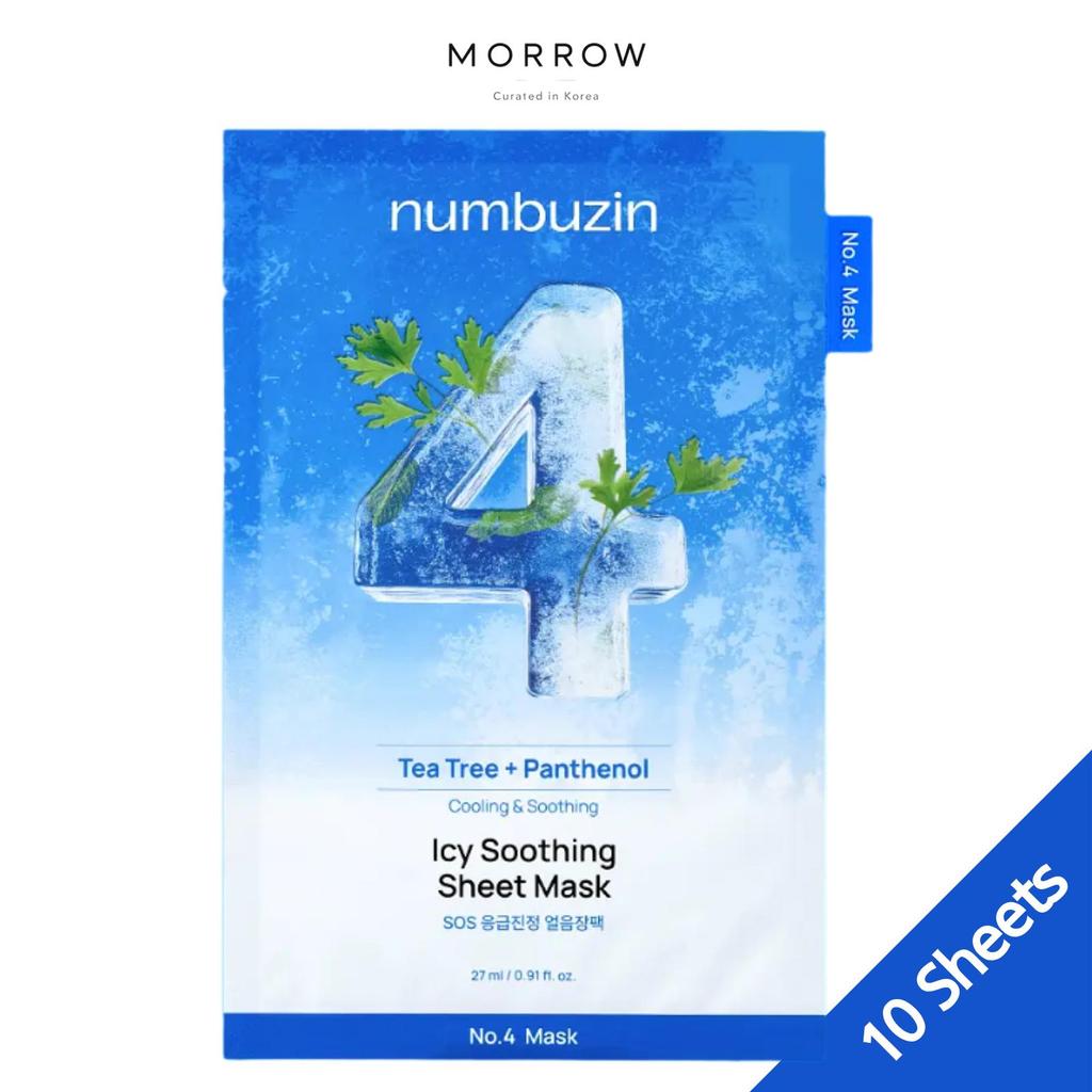 [NUMBUZIN] No.4 Icy Soothing Sheet Mask Tea Tree & Panthenol Cooling Care 27ml