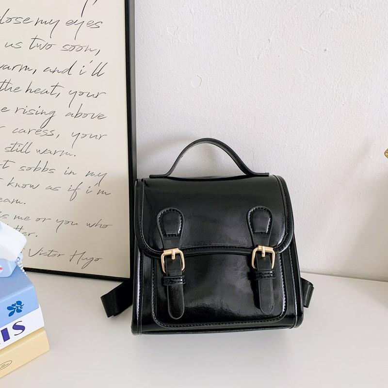 Однотонный рюкзак Детский повседневный школьный рюкзак Модный уличный подарок Мода