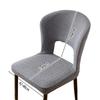 Elastic Arc Armchair Covers Hollow Back Dining Chair Covers Curved Chair Cover  Seat Cover