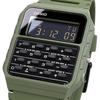 Casio Наручные часы с функцией калькулятора Caliculator watch CA-53WF-3B Зеленые с оригинальной коробкой O...