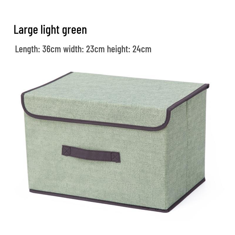 Набор из двух складных тканевых ящиков для хранения - Пыленепроницаемые, Многоцелевые, для организации одежды