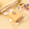 Squishy Food Toy Cute Mochi Squishy Bread Donut Cheese Squeeze Stress Relief Toy Sensory Fidget Toys Keychain Bag Pendant Gift
