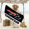 Motogp Flames Logo Beach Towel Super Soft Microfiber Quickdry Fabric Comfortable Lightweight