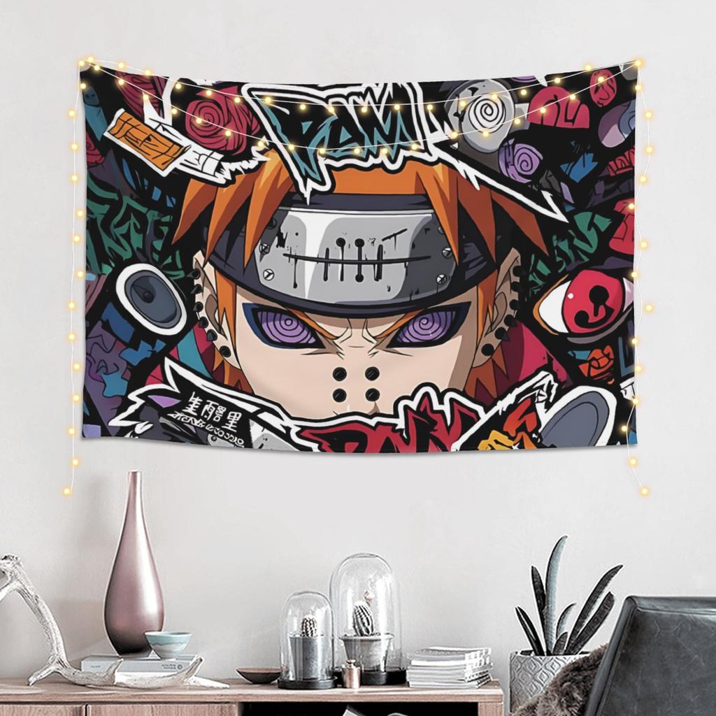 Cutecore Anime Narutos Tapestry Bedroom Decoration Wall Hanging Blanket Tapestry Cool Stuff For Room