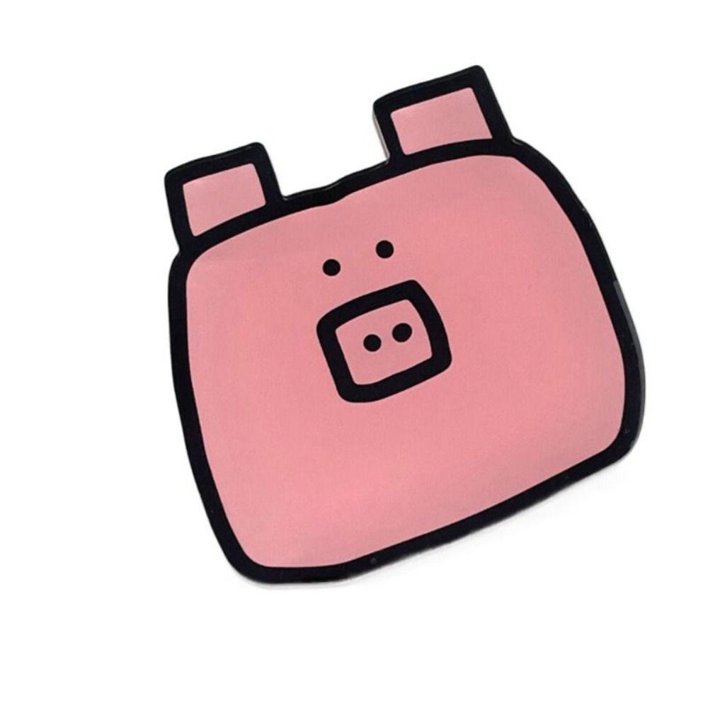 Acrylic Heat Insulation Pad Cartoon Tea Cup Mat Ins Coaster Home