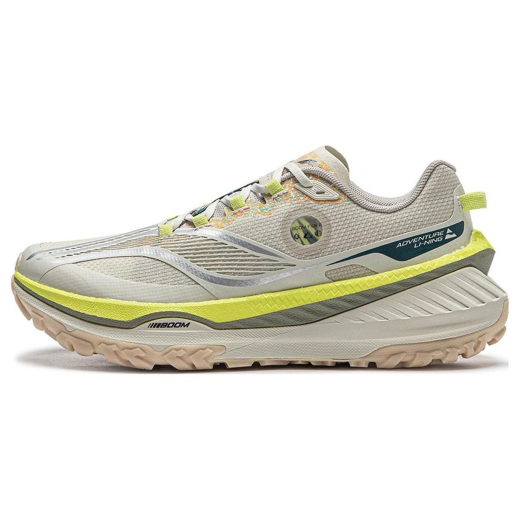 Li Ning Амортизирующие Нескользящие Износостойкие Низкие Беговые Кроссовки Женские Цвет Серый Мика ARNT004-5