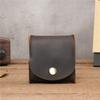 Genuine Leather Coin Purse Men Wallet Vintage Buckle Wallet Mini Wallet