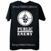 Public Enemy Fight The Power 1989 Бейсбольная футболка Топы Круглый вырез Короткий рукав Модная футболка Одежда Повседневные Базовые футболки