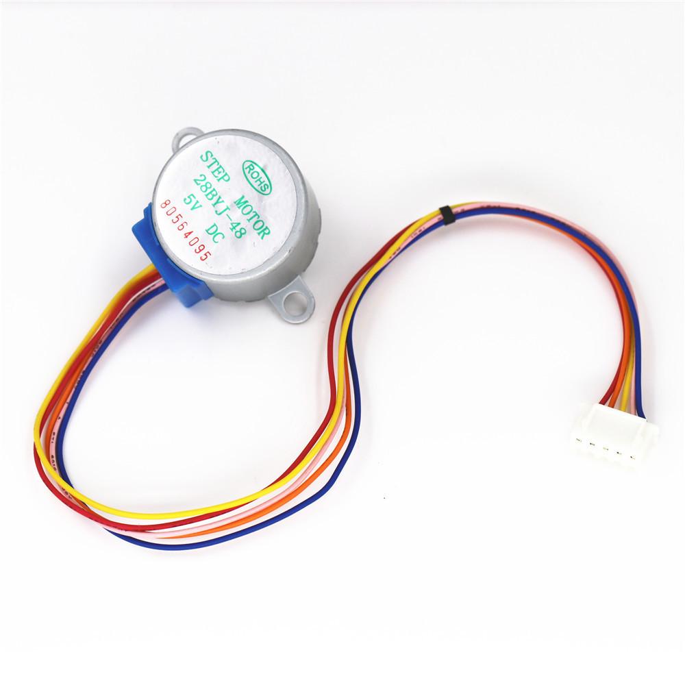 Global Easy ULN2003 Stepper Motor Driver Board with 5V Stepper Motor Set