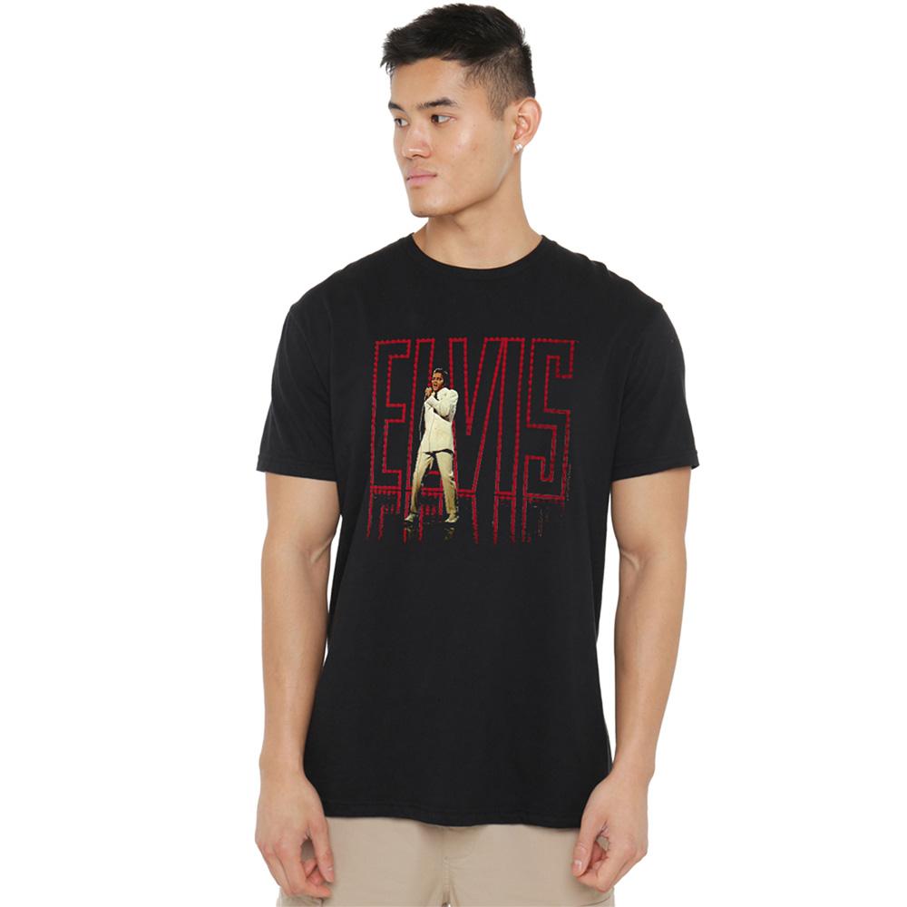 Elvis Presley Unisex Adult 68 Album T-Shirt
