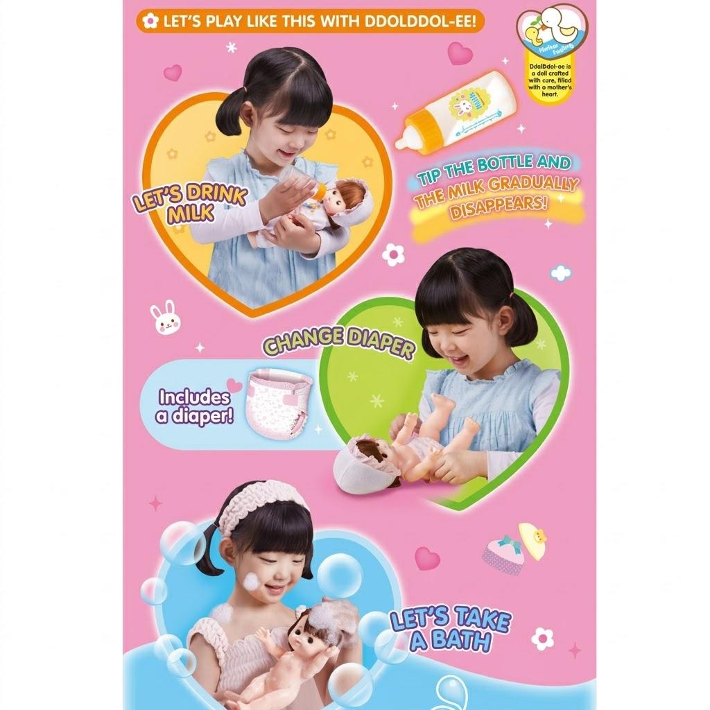 [Официальный Mimi World] Интерактивная кукла Crybaby DdolDdolE / Набор для ролевой игры DdolDdolE Мама, Корейские игрушки