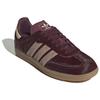 Новые женские кроссовки Adidas Originals Samba Og бордового цвета, песочного оттенка, из пони, JP5330