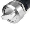 16Mm Stainless Steel Rotary Selector Switch, 3-Position Switch, 12V Led Light Button Switch