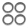 4 шт. шарикоподшипники 680, тонкие радиальные подшипники для BB68-73 с резьбой BB90-92, пресс в центральном валу