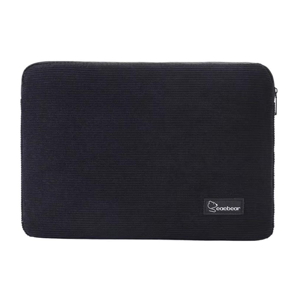 Corduroy Laptop Cover Large Capacity Computer Bag Laptop Bag Suitable for 11-13 15-15.6 Inch