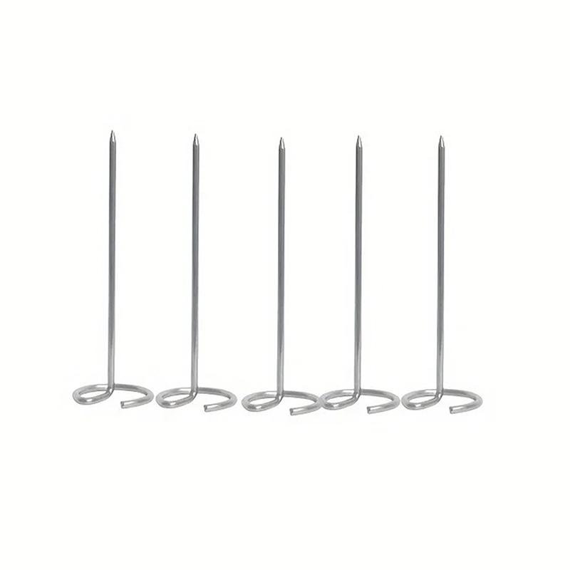10/20Pcs Multifunctional Stainless Steel Barbecue Skewers Air Fryer Oven Vertical Baking Needle Baking Cooker Accessories