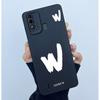 For ITEL Vision 2S P37 P651L P651W Case Cover Lucky Initial Letter Silicone Soft Matte Phone Bumper for ITEL Vision2S P37 Casing
