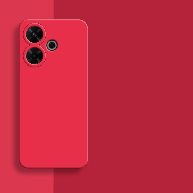 Для Xiaomi POCO M6 4G чехол для POCO M6 чехол 6,79 дюйма оригинальный жидкий силиконовый резиновый противоударный бампер чехол для POCO M6 4G