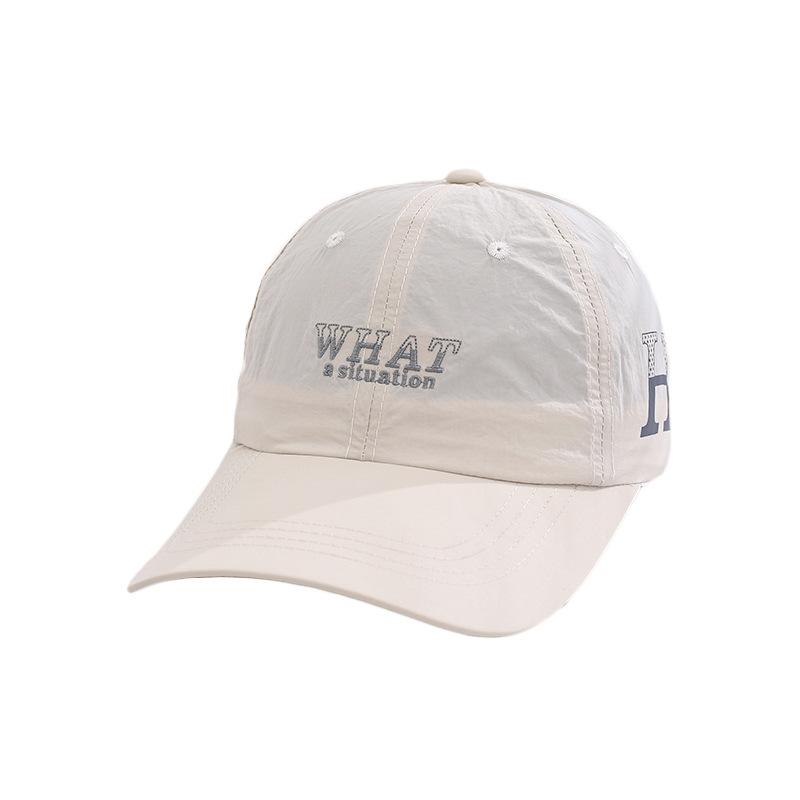 Летняя шляпа Женская Новый стиль Шляпа с удлиненным козырьком Быстросохнущая бейсболка Мужская Универсальная бейсболка Повседневная для улицы Защита от солнца