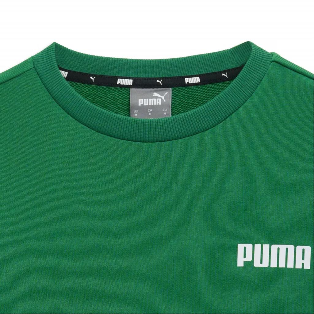 Puma Свитшот с круглым вырезом и длинным рукавом с логотипом-буквой Мужской свитшот 84723148