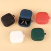 Однотонная силиконовая крышка для Bluetooth-наушников Anker Soundcore Liberty Buds, Ударопрочный защитный чехол с брелоком