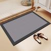 Суперабсорбирующий коврик для ванной, быстросохнущий коврик для ванной комнаты, коврик для входа из кожи Napa, коврик для туалета Tapis Easy Clean, коврик для туалета