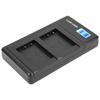 Портативное зарядное устройство для аккумулятора камеры NPBX1 USB двойное зарядное устройство с ЖК-дисплеем