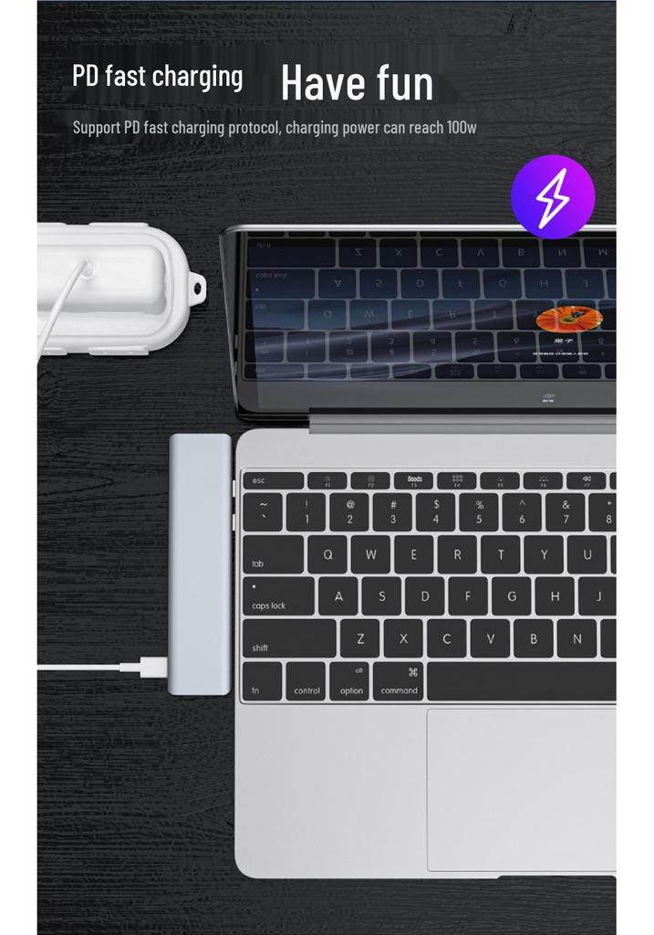 Apple Thunderbolt 3 Hub: MacBook-Compatible Docking Station Converter 3.0