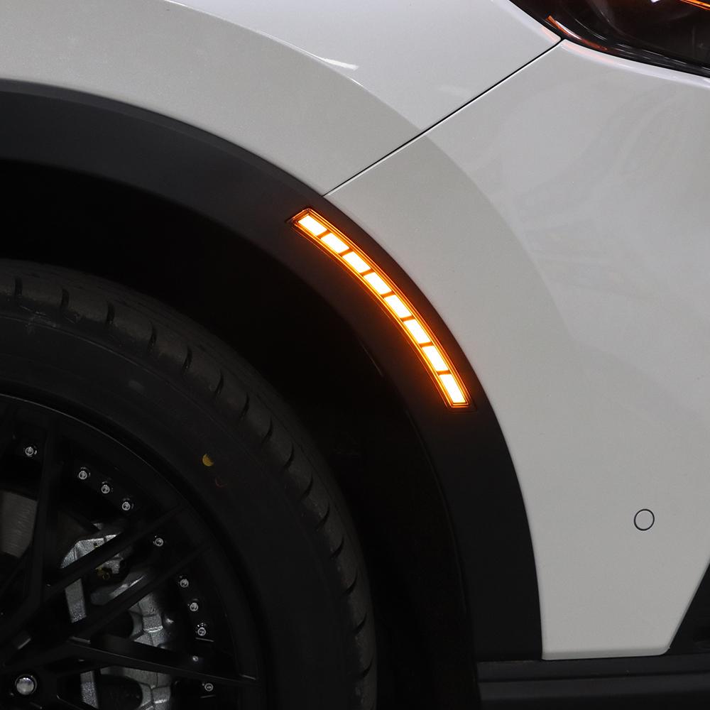 Пара боковых габаритных огней, указателей поворота, противотуманных фар 12 В для Honda CR-V 2023-2024