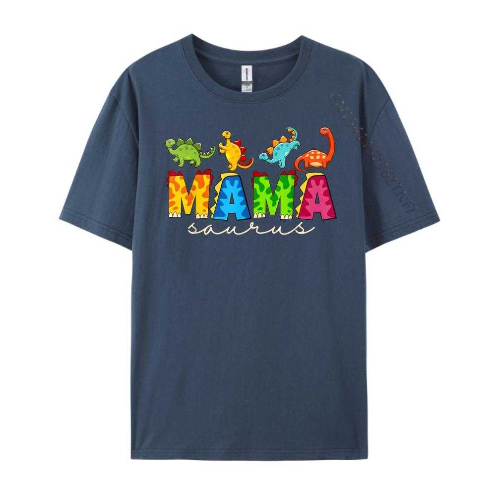 Cute Mamasaurus T Rex Dinosaur Mama Saurus Mothers Day Luxury T Shirt Mens Clothing Deals Mens Tshirts Plus Size