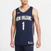 Nike Zion Williamson Pelicans Icon Edition Jersey College Navy Men Streetwear CW3674-424