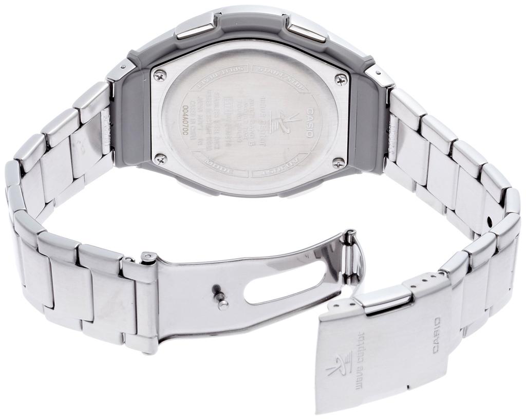 Мужские радиоуправляемые часы Casio Wave Ceptor Solar Silver WVQ-M410DE-1A2JF,