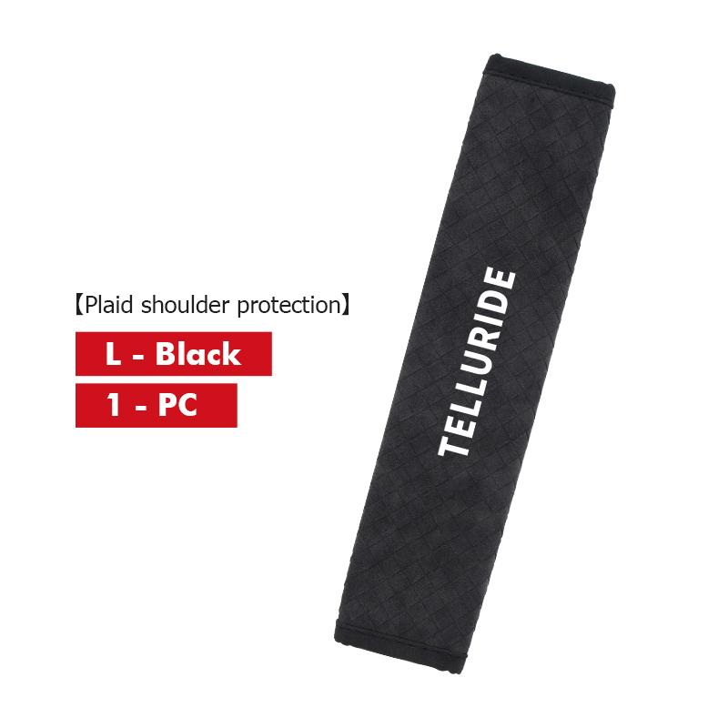 AANO1 Car Styling Seatbelt Shoulder Pad Safety Shoulder Protector Cover For KIA Venga Sedona Forte Stonic Picanto Sorento Stinger