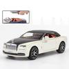 Новый 1:24 Rolls Royces Dawn Alloy Luxy Car Model Diecasts Metal Toy Vehicles Car Model Simulation Sound and Light Детские игрушки Подарок