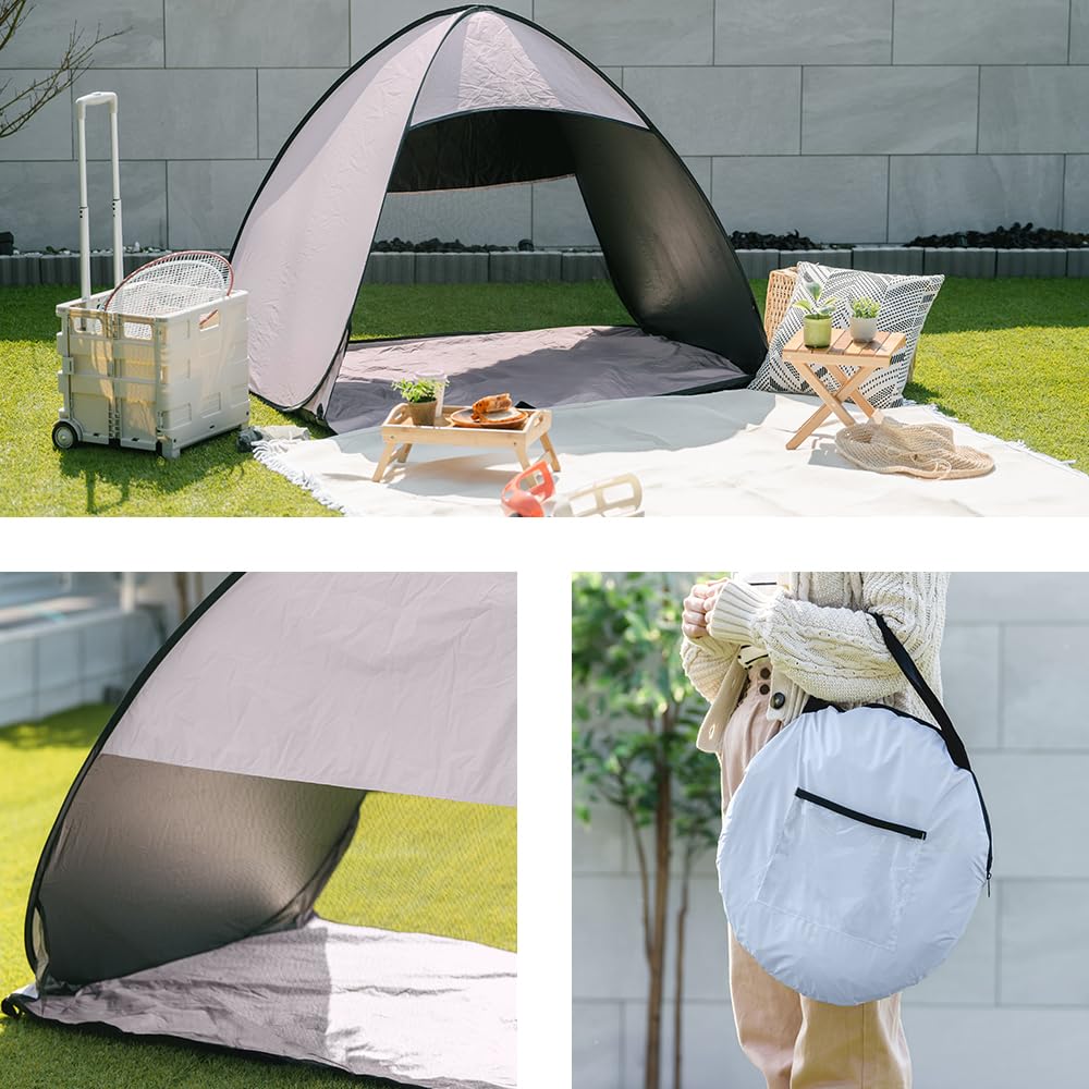 Takeda Corporation Quick Expand Soft 140 x 100 x 100 Sunshade, Purple, cm, QES25-140SPU