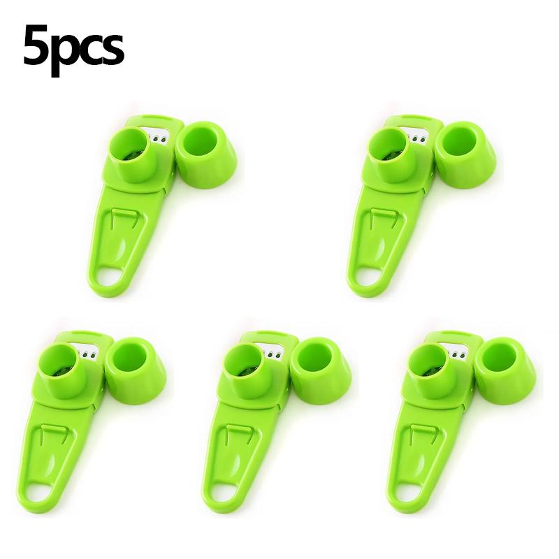 1 Pack Mini Garlic Grinder Creative Garlic Press Kitchen Garlic Mash Manual Garlic Mashing Green Kitchen Gadgets